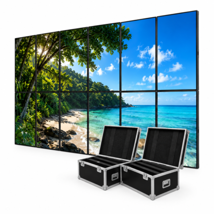 Paquete Pantalla Indoor Pantalla LED P3.9 (3 m alto x 2 m largo)